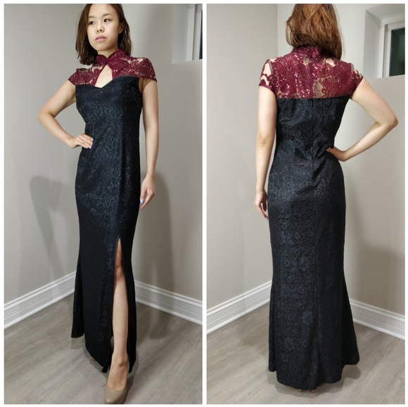 JANE.X Dresses & Skirts - JANE.X Couture Qipao cheongsam